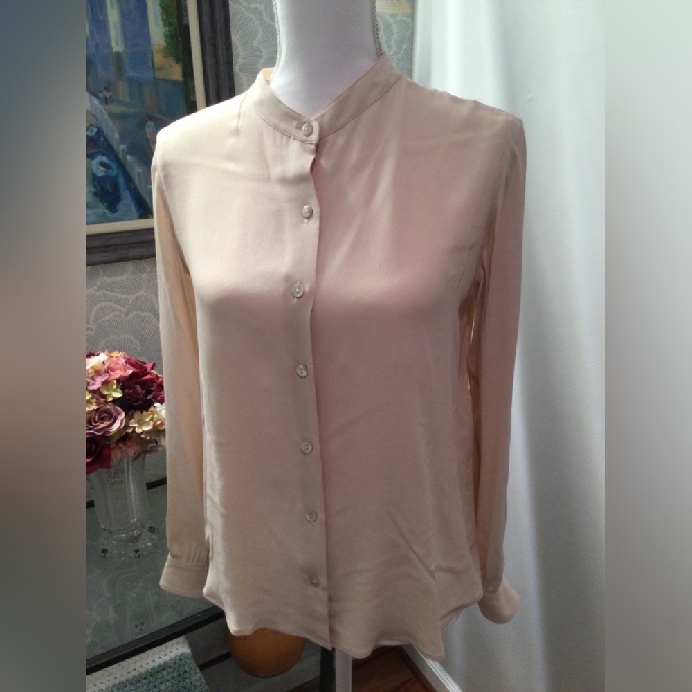 NWT Designer Luisa Spagnoli Elegant Cream Blouse